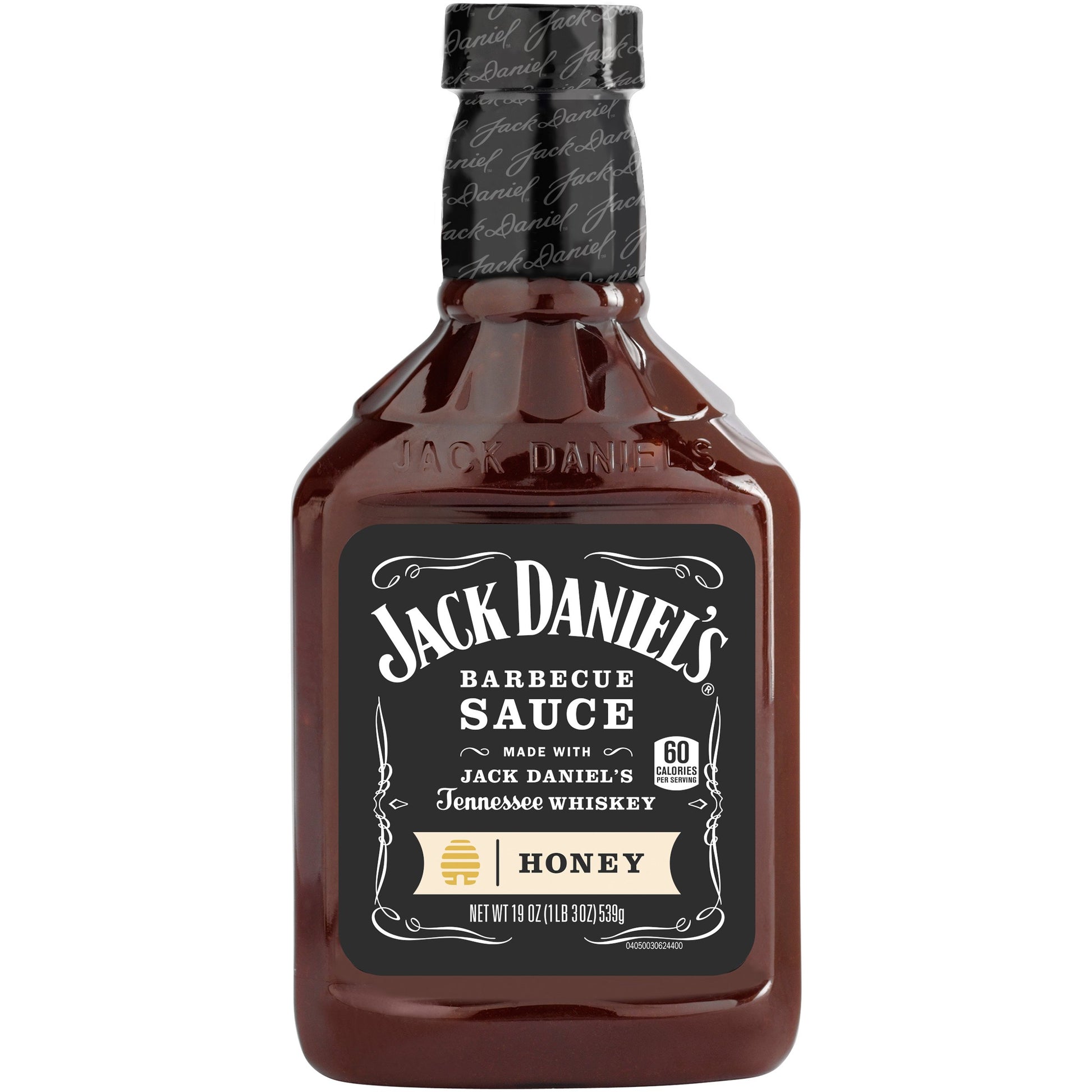 Jack Daniels Honey BBQ Sauce (19 oz Bottles, Pack of 6)