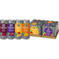 V8 Energy Variety Pack, Pomegranate Blueberry, Orange Pineapple, Peach Mango, Black Cherry, 8 Fl Oz, Pack of 24