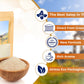HELLENIC NATURE Traditional Salep Sahlep - Hot Drink in DoyPack with ZipLock, 2.82oz