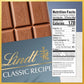 Lindt CLASSIC RECIPE OAT MILK Plain Chocolate Bar, 3.5 oz.