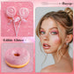 Bayep Shimmer Pink Edible Glitter for Drinks, 30g Luster Dust for Cakes and Parties