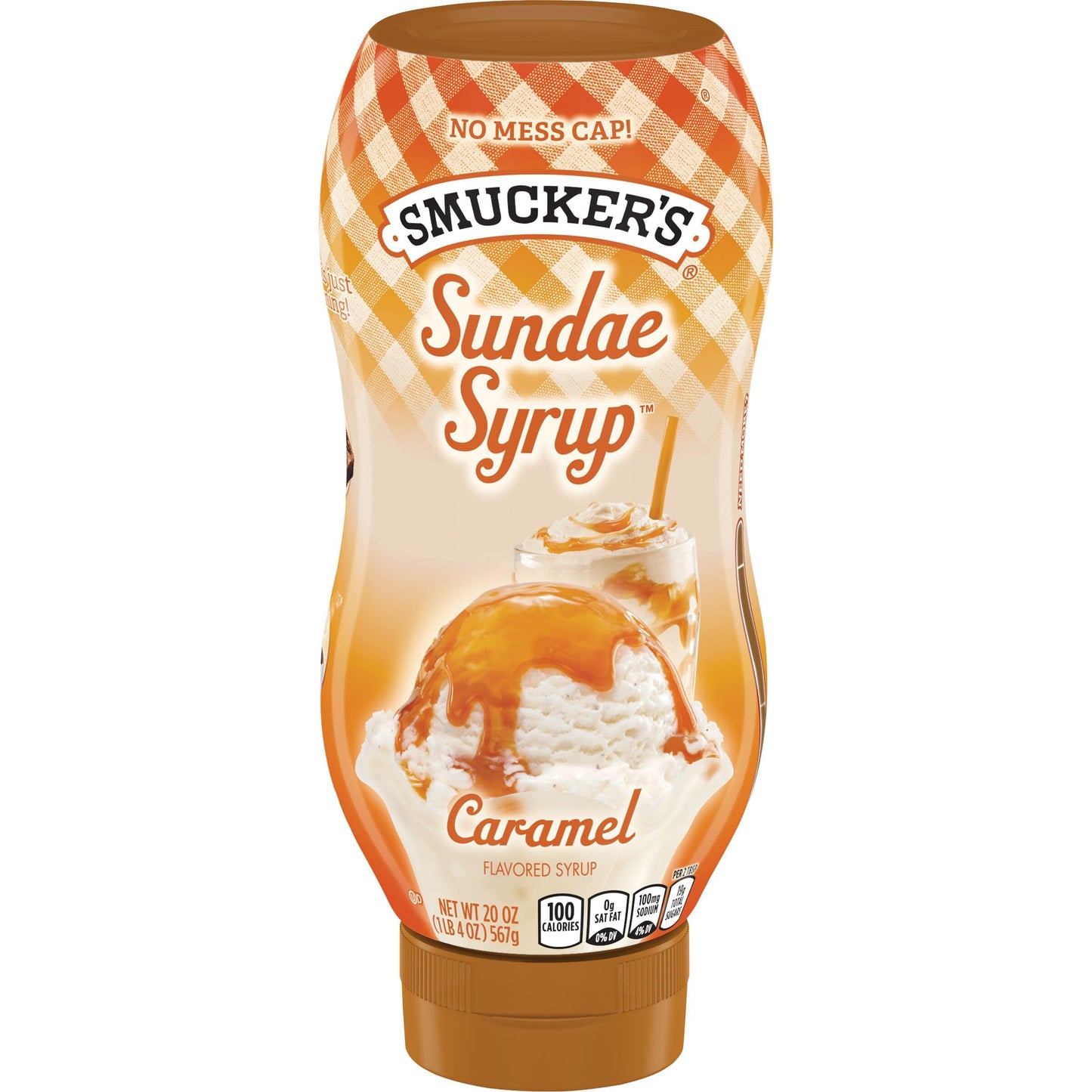 Smucker'S Sundae Syrup Caramel Flavored Syrup, 20 Ounces (Pack Of 12)