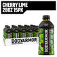 BODYprotective covering Sports Drink  Cherry Lime  Electrolyte Drink Hydration  28 Fl Oz Bottles (15 Pack)  Flavored Coconut Water with B Vitamins & Antioxidants