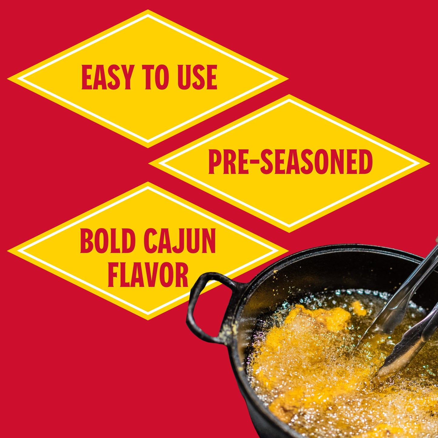 Louisiana Fish Fry Products Cajun Fry, 10 Oz (Pack Of 4)