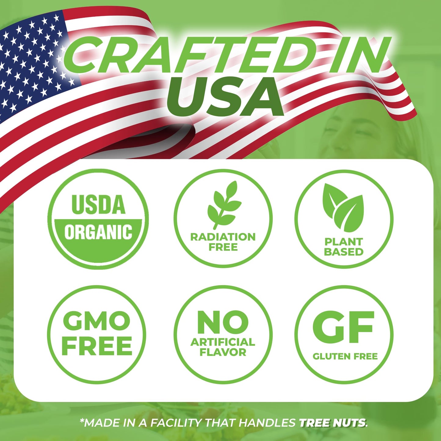 Freshjax Organic Parsley Leaves, Certified Kosher (Large 1.5 Oz Bottle), Bpa-Free