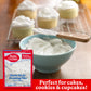 Betty Crocker White Fluffy Box Frosting, 7.2 oz, Model 1600046430, Ideal for Baking and Decorating