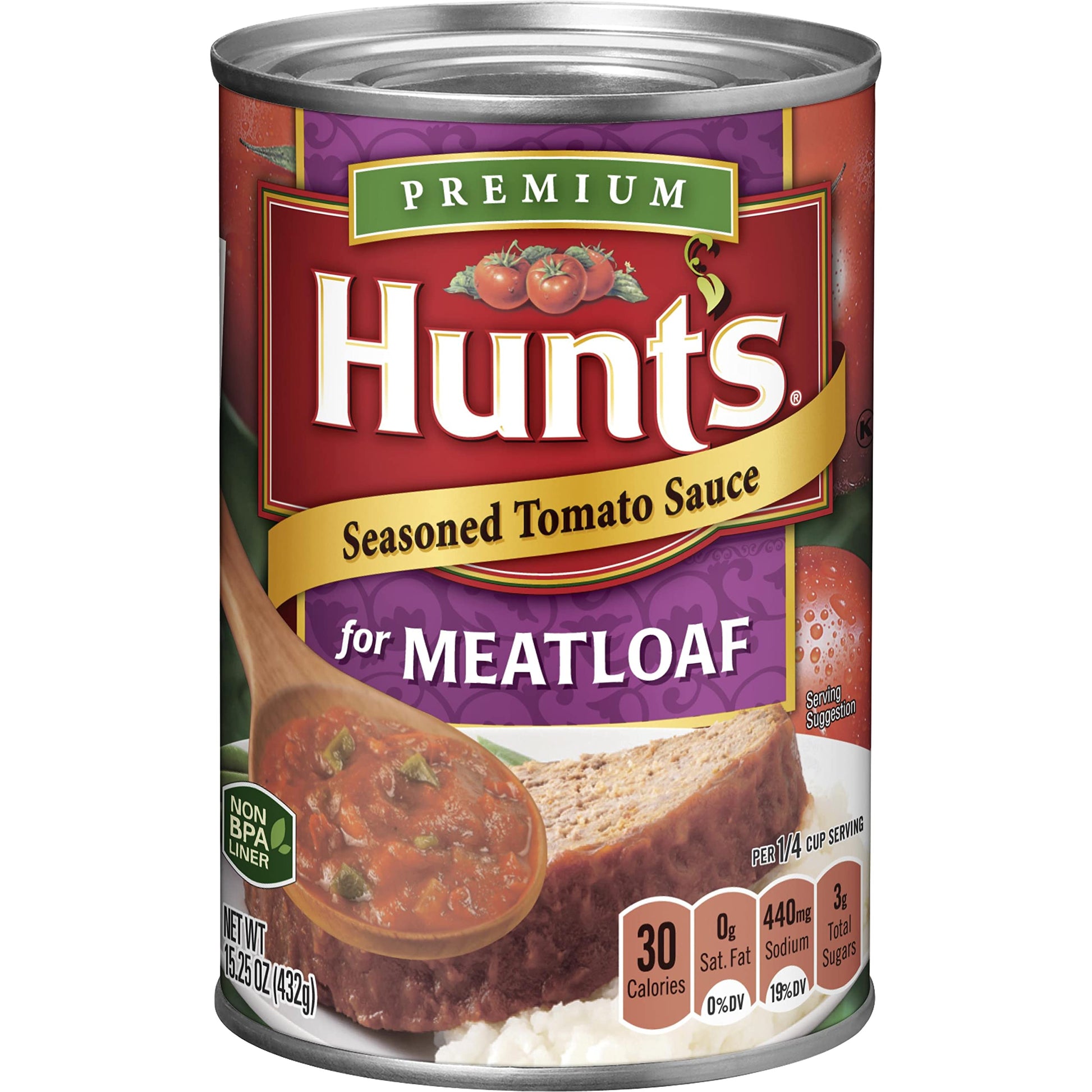 Tomato Sauce For Meatloaf By Hunts 15.25 Oz 12 Pack