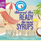 Hypothermias Pina Colada Ready To Use Gallon (128 Fl. Oz) Hawaiian Snow Cone Flavors Syrup - Shaved Ice, 100% Pure Cane Sugar