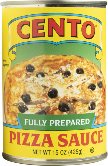 Cento Pizza Sauce, 15 Ounce Cans (Pack Of 12)