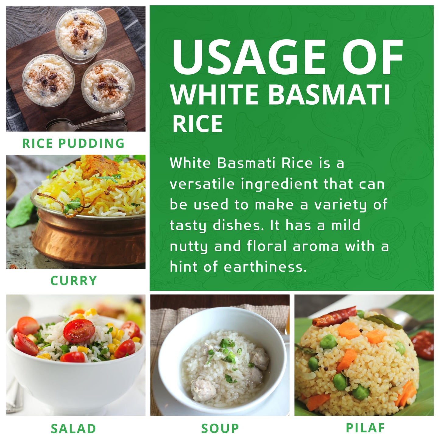 Jiva Organics Organic Basmati Rice - Pure Long Grain, 10 LB Bag