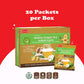Pocas Honey Ginger Instant Tea Powder, Soursop Flavor, Caffeine-Free, 20 Packets