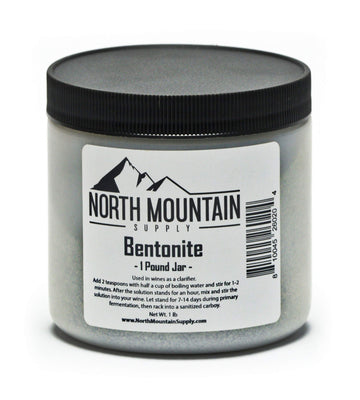 North Mountain Supply Bentonite Clay Food Grade 1 Pound Gray Clay