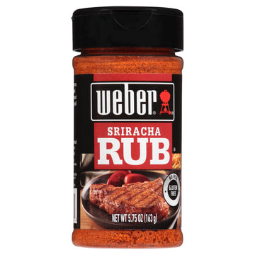 Weber Sriracha Rub, 5.75 Ounce Shaker