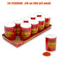 Zumba Pica Hot Chili Powder 0.78oz (22gr) 10 Count - Chili Candy - Chilli Powder - Chili Powder Mexican Candy - Tangy Chili Powd