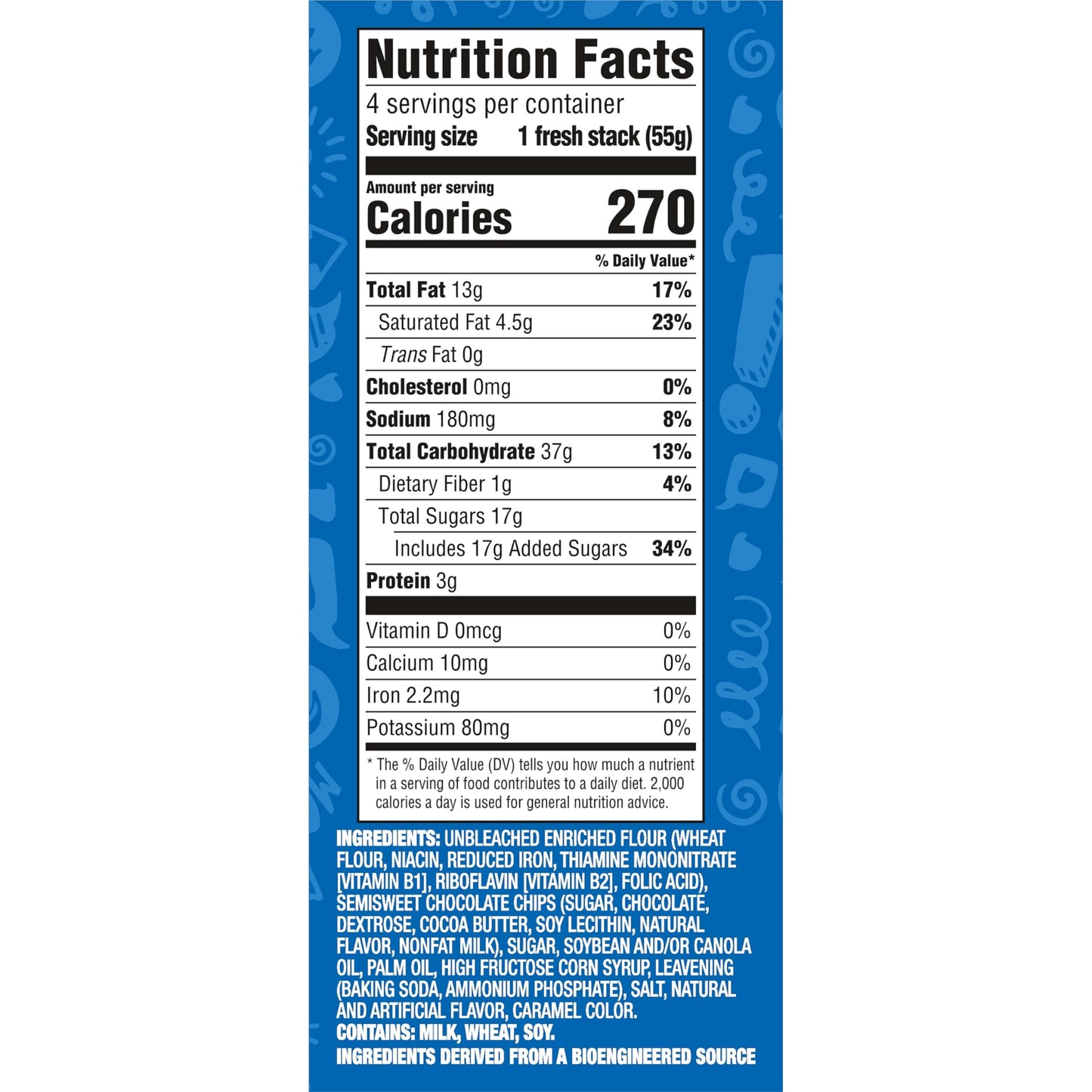 CHIPS AHOY! Fresh Stacks Original Chocolate Chip Cookies, Bulk Travel Snacks, 6 Boxes (24 Multi Snack Packs)