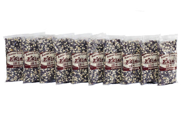 Amish Country Popcorn | 10-4oz Bags - Blue Kernels | Old Fashioned, Non-GMO and Gluten Free