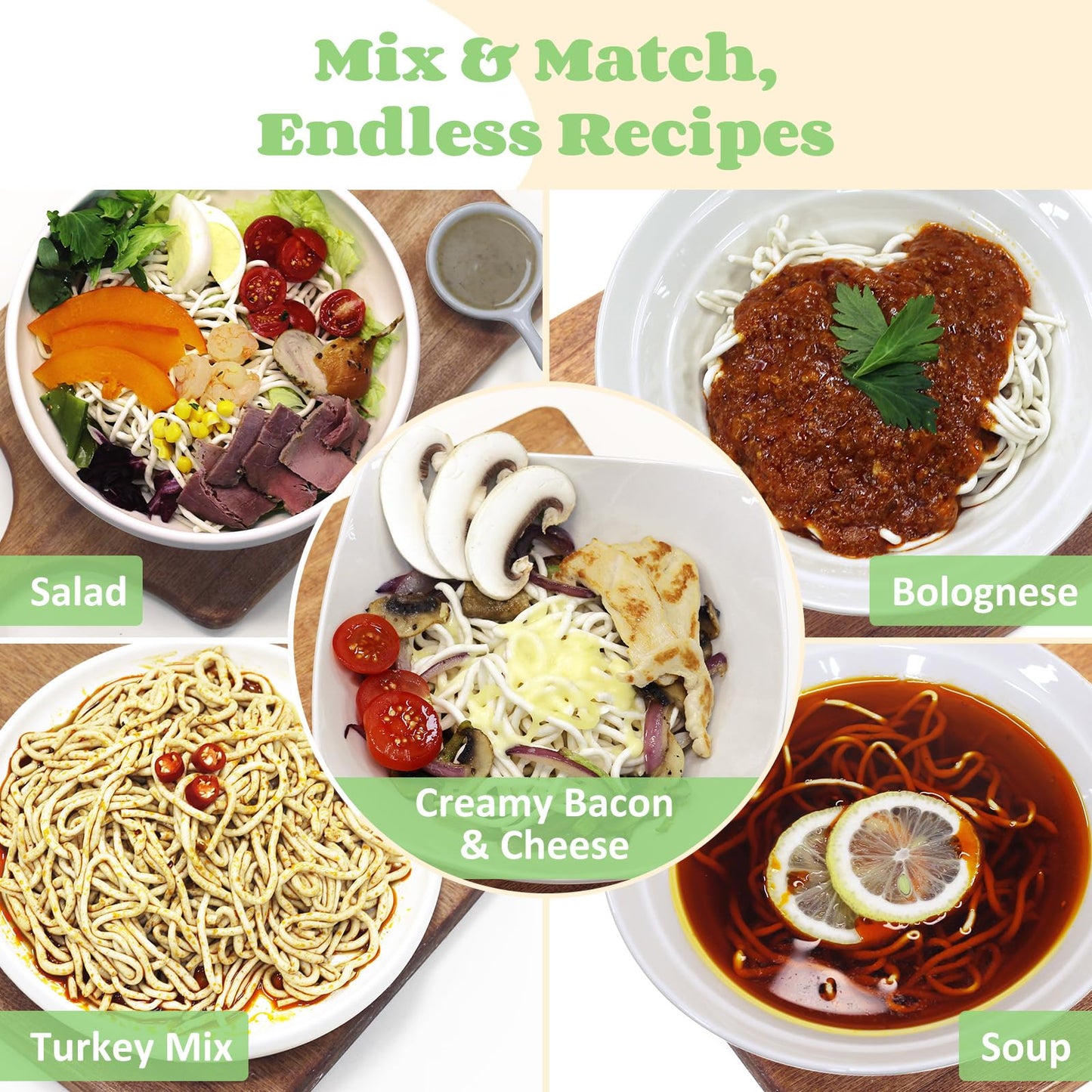HealSpot Tofu Noodles, High protein ramen, Sugar free Pasta, Low Carb, Low Fat, Non GMO, Keto and Plant Based Friendly Instant R