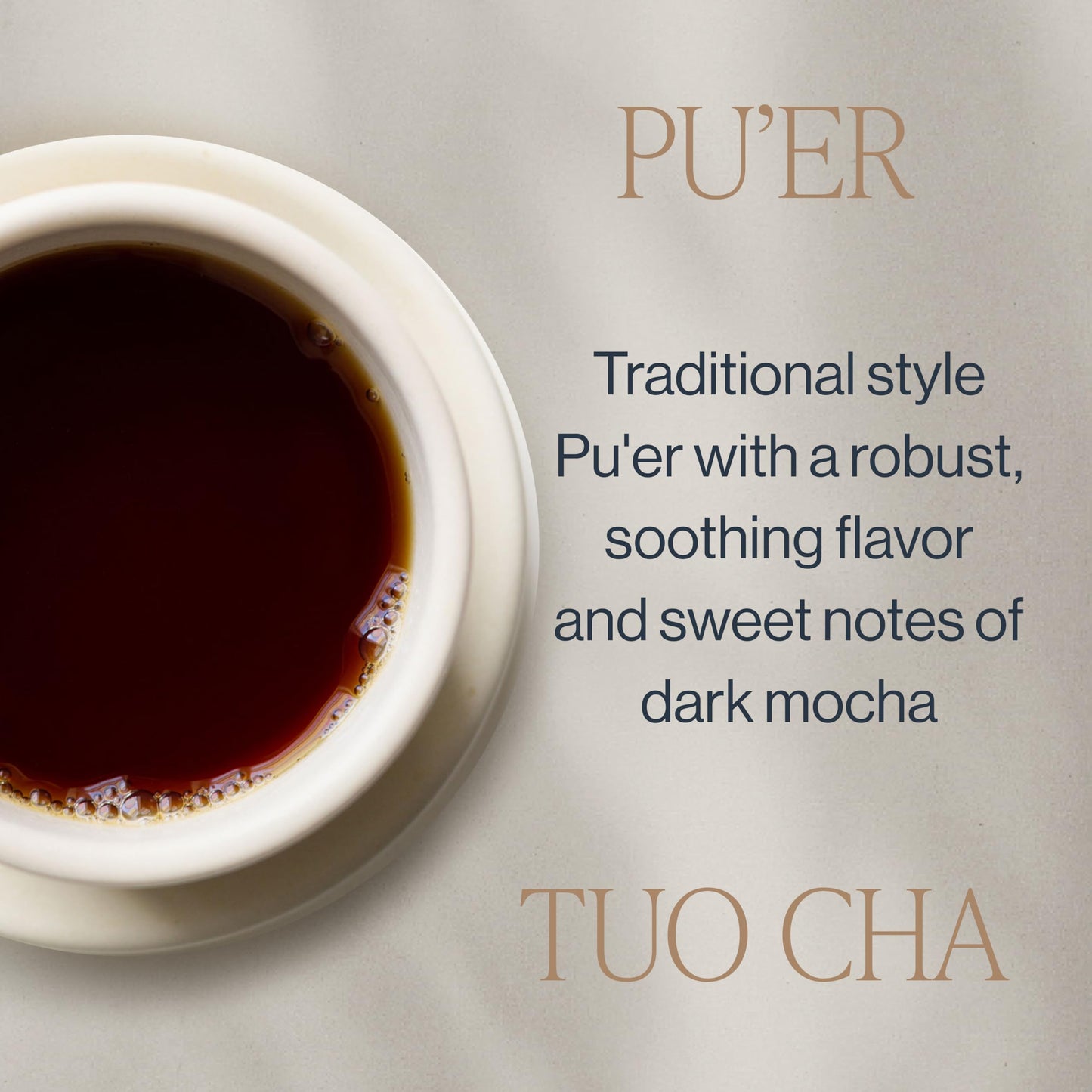 Rishi Tea Ancient Puer Tuo Cha Herbal Tea, Organic, Medium Caffeine, 16 Ounces