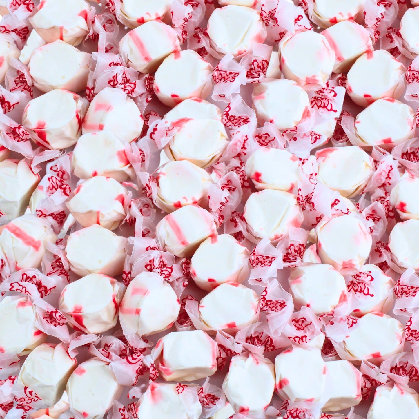 Peppermint Flavored Salt Water Taffy Individually Wrapped- Old Fashioned Saltwater Taffy Bulk, by Queen City Candy Cave (2.5 Pou