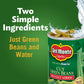 Del Monte FRESH CUT BLUE LAKE Cut Green Beans, No Salt Added Canned Vegetables, 24 Pack,14.5 oz Can