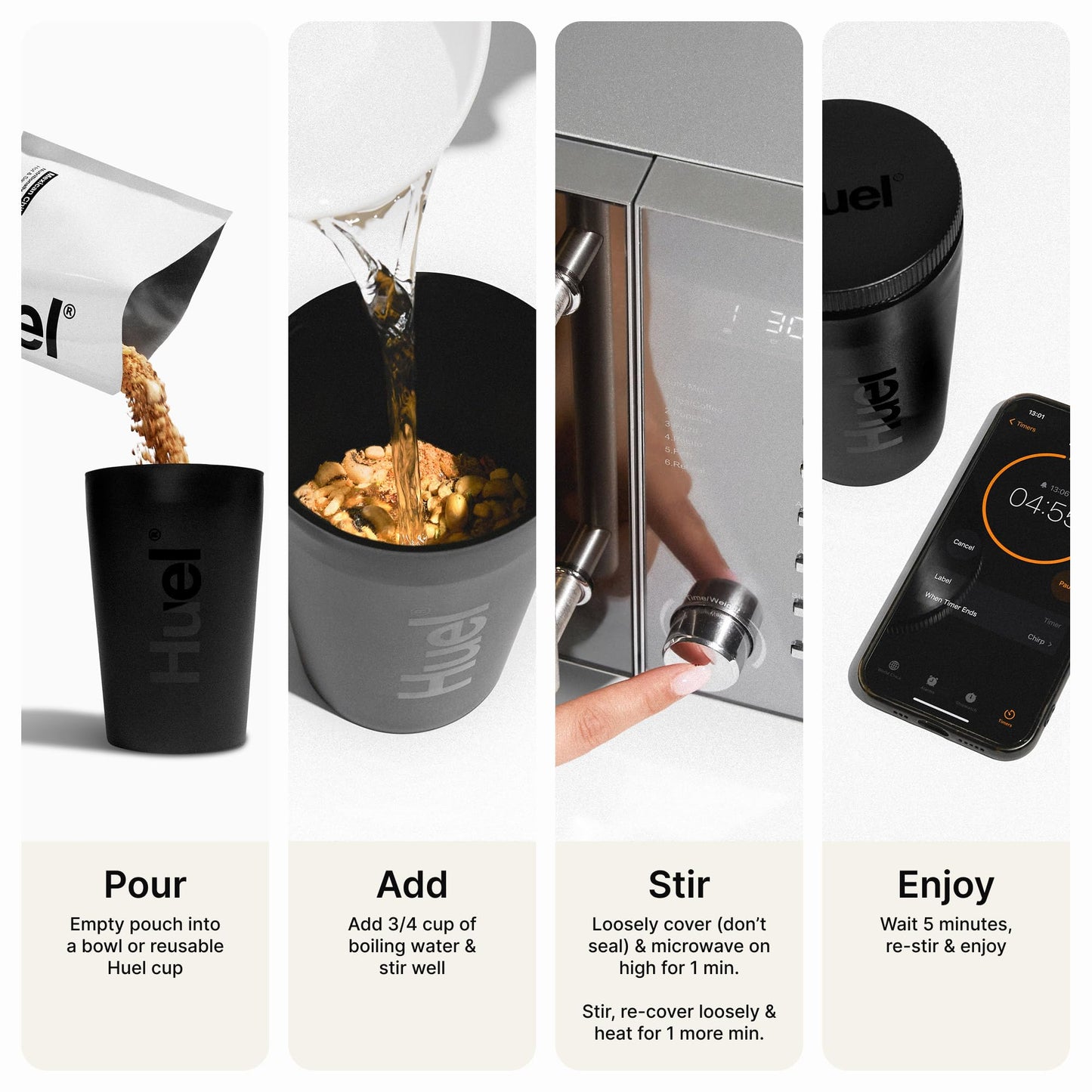 Huel Hot and Savory Meal Packs | Yellow Coconut Curry | Up to 25g Protein Plant Based Instant Meal | 27 Vitamins and Minerals |