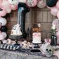 1 Pcs The Spooky One Cake Topper Glitter Ghost Halloween 1St Birthday Cake Pick Spooky One Cake Decoration For Halloween Theme B