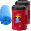 Classic Roast Ground Coffee Medium Roast, 43.5 Oz (2 Pack) + Bonus 1 Pack Microfiber Cleaning Cloth Towel Rag