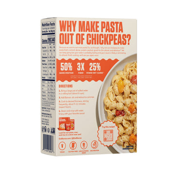Banza Gluten-Free Chickpea Pasta, Shells 20G Protein | Lower Carb | High Fiber | High Protein | Plant Based Pasta | 8Oz (Pack Of 6)