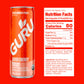 GURU Peach Mango Punch Organic Energy Drinks  Clean Energy Drink with Plant Based Natural Caffeine from Green Tea + Focus with L Theanine  Gluten Free and Vegan  140MG Caffeine  12oz (Pack of 24)