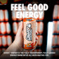 GHOST Energy Drink - 12-Pack, Peaches Flavor, 16oz, Gluten-Free, Vegan, 200mg Caffeine