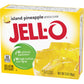 Jell-O Island Pineapple Gelatin Mix, 3 oz Boxes (Pack of 4)