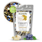 Nelsons Tea Blueberry White Chocolate Loose Leaf Tea - 1.6 oz - Chocolate Pieces, Dried Blueberries, Cornflowers