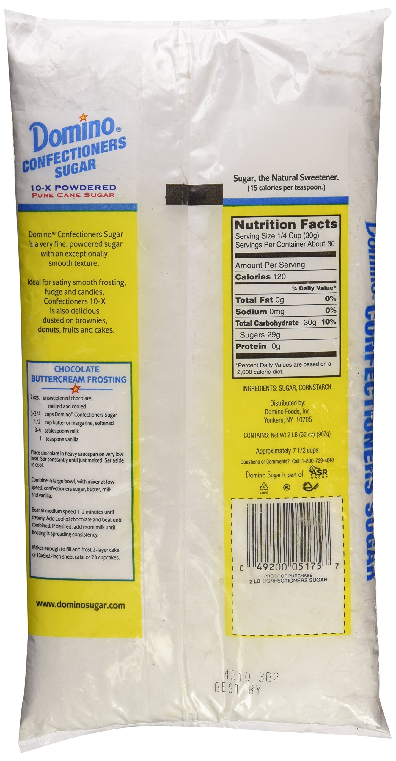 Domino Powdered Sugar, 32 Oz