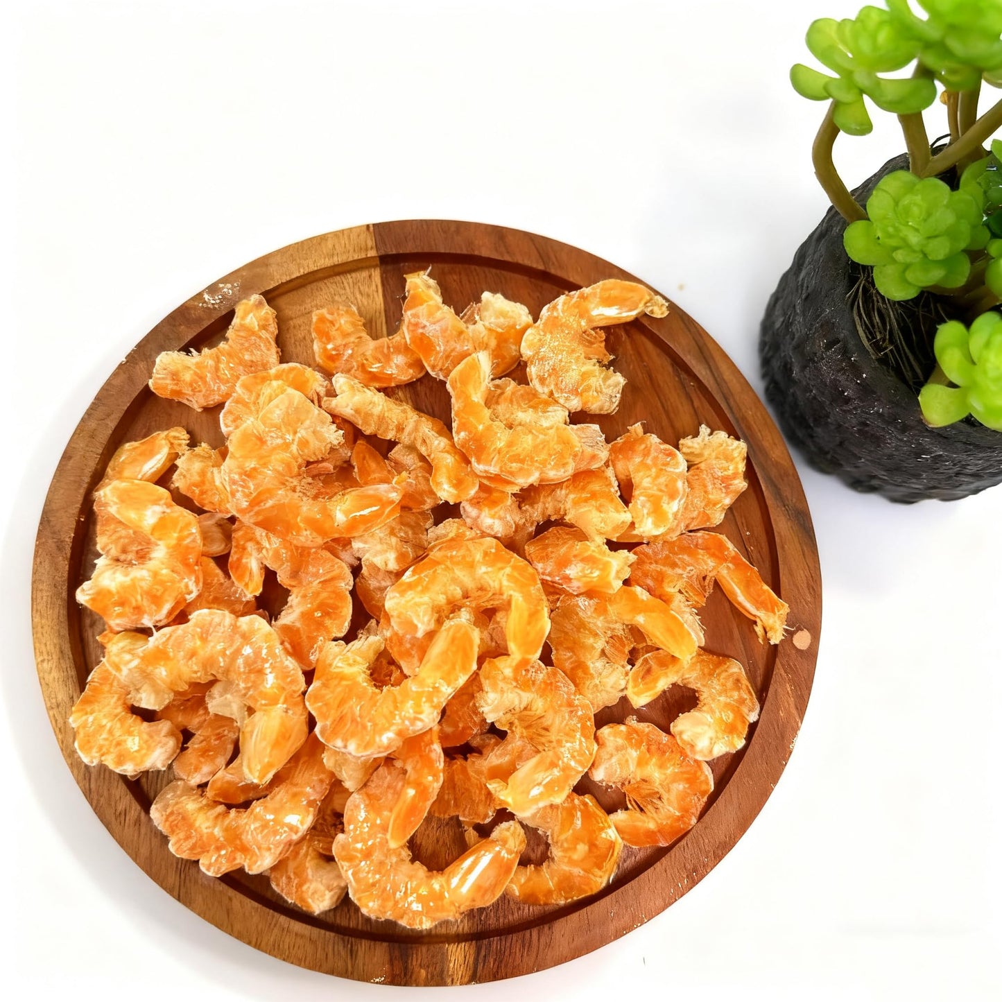 DABC OAK LAND Dried Shrimp - Medium Large 8oz, Sun Dried Seafood for Snacks, Salad, Pad Thai or Soup, Fresh-Caught USA