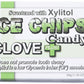 ICE CHIPS Candy Hand Crafted Tin - Clove Flavor, 1.76 Ounce, Pack of 1, Model 810906020060