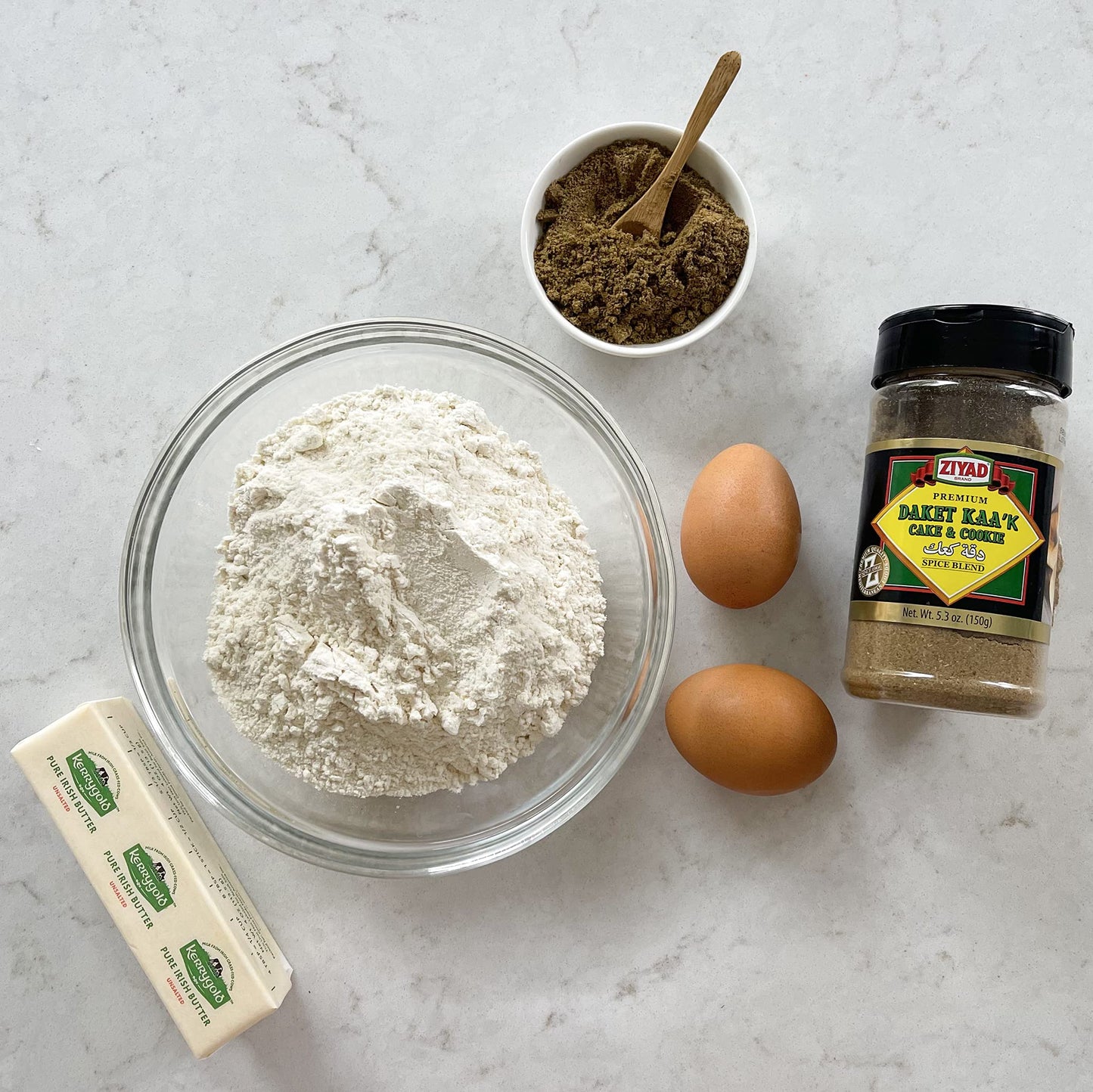 Ziyad Cake & Cookie Spice Blend, Daket Kaa'K Baking Seasoning, Salt-Free, No Colors, No Additives, No Preservatives, Lebanese Sp