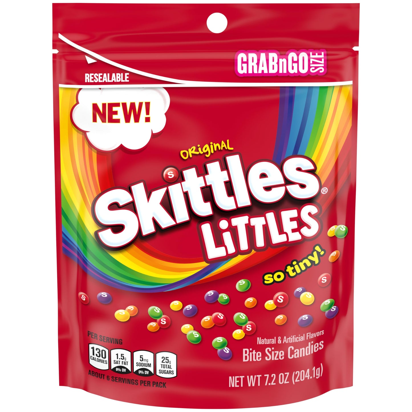 Skittleslittles, 7.2 Ounce Bag (Pack Of 2), Grab N Go