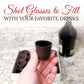 Langs Chocolates Dark Chocolate Shot Glasses, Dairy Free, Gluten Free, 16 Count, Brown