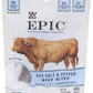 Epic Beef Sea Salt Pepper Bites, Jerky, Keto Friendly, Whole30, 2.5 Oz Pouch