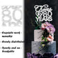 Bling Crystal Cheers To 80 Years Cake Topper - Best Keepsake 80Th Birthday Or Anniversary Decor Party Decorations Silver