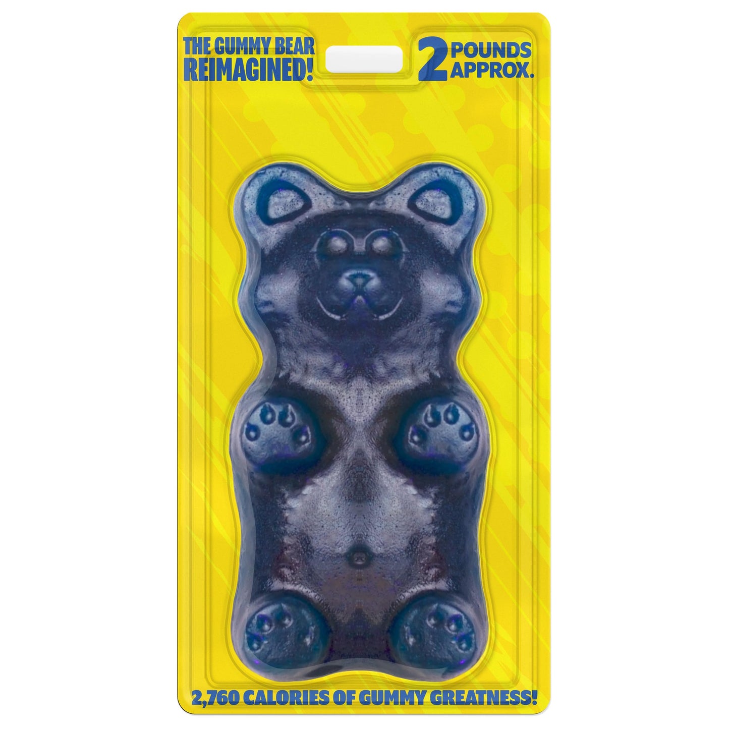 Giant 2LB Gummy Bear (Blue Raspberry)