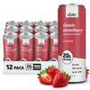 Slate Milk - High Protein Milk Shake - Classic Strawberry - Lactose Free  20G Protein  1G Sugar  100 Calories  1G Net Carbs  No Added Sugar - Natural  Breakfast Boost  Post Workout - 11 Fl Oz  12 Cans
