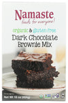 Namaste Foods Gluten Free Organic Dark Chocolate Brownie Mix, 16 Oz