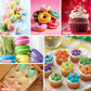 Gel Food Coloring Set - 16 Vibrant Colors Food Dye Tasteless , Concentrated Edible Icing Colors For Baking, Cake Decorating, Coo