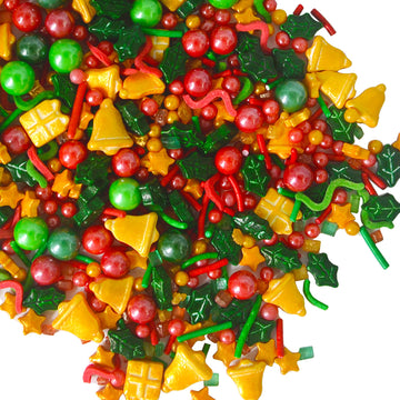 Christmas Sprinkles For Cookie Decorating Edible Candy Pearls Christmas Bell Sprinkles Holiday Cookies Baking Cupcake Cake Toppe