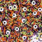 Halloween Sprinkles Mix with Edible Candy Eyes - Black Orange Purple Green Jimmies for Cake Decorating  Cookies  Cupcakes  Baking  and Halloween Party Supplies  Scary Theme Sprinkles