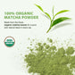 Soeos Organic Matcha Powder  Matcha Green Tea Powder  2 oz (57g)  Antioxidant-Rich Japanese Matcha for Lattes  Smoothies and Baking  Recyclable Bags