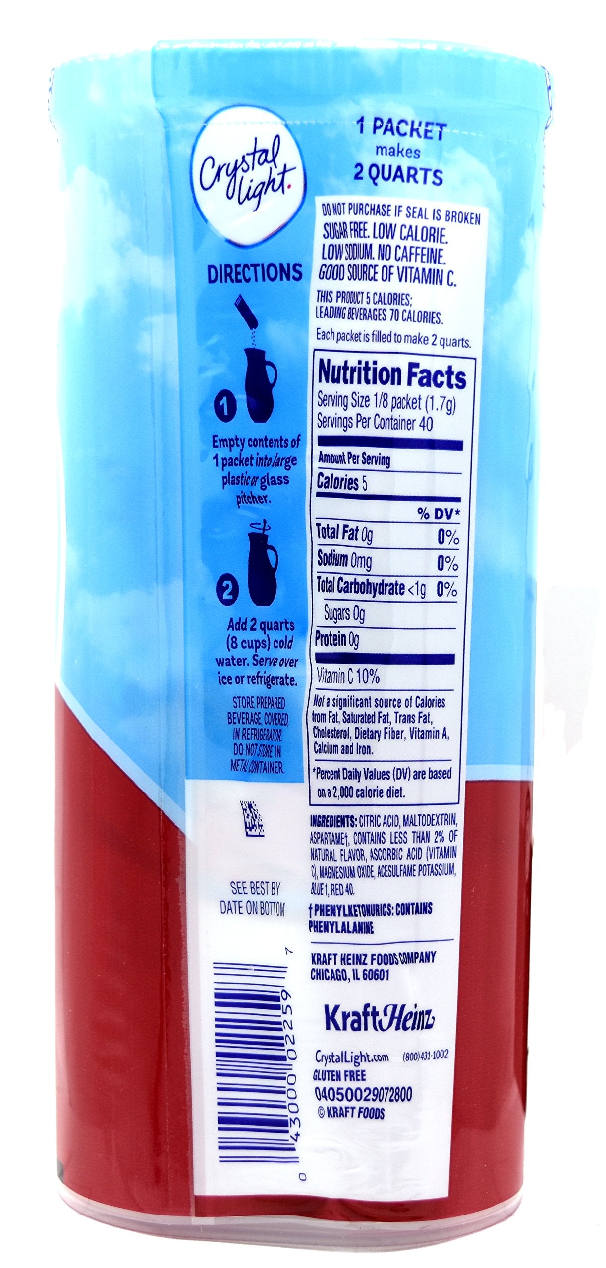 Crystal+Light+Cherry+Pomegranate+Drink+Mix%2c+10-Quart+Canister+(Pack+Of+2)