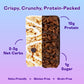 Magic Spoon Keto Protein Bars - High Protein, Low Carb, Gluten Free - 4 Pack (8 Blueberry Muffin, 8 Double Chocolate)
