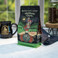 Bones Coffee Company Highland Grog Flavored Coffee Beans & Ground Coffee Butterscotch Caramel Flavor | 12 Oz Medium Roast Arabica Low Acid Coffee | Gourmet Coffee (Whole Bean)